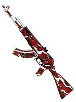 Макет автомата дерево АК-47 Сцилла Scylla 00512