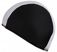Шапочка для плавания Lycra белый/черный SM-088 00525