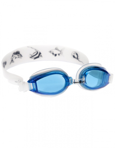 Очки для плавания детские Junior Coaster синий/белый 04W