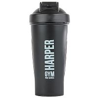 Шейкер 600 мл S01-600 черный Harper Gym Оникс 368734