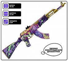 Макет автомата дерево АК-47 Угроза миража Mirage menace Standoff 00760