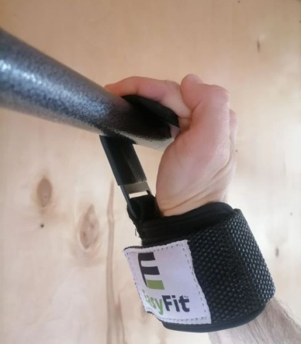 Лямки-крюки на руки EasyFit обратный крюк (аналог MadMax MFA330) 02519-1 фото 3