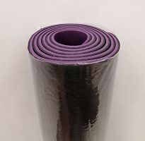 Коврик для йоги 0,6х61х183 см черно-фиолетовый TPE Yoga mat 00756-42