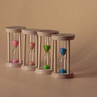 Часы песочные на 03 мин 9 см в дереве 1446285