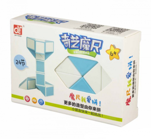 Кубик Рубика Змейка 24 звена разноцветная MoYu blocks 998209 фото 3