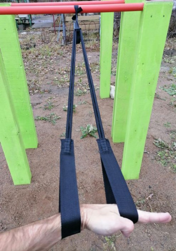 Эспандер лыжника 1,7 м 2 жгута d-8 мм (эспандер Бубновского) 996954 фото 2