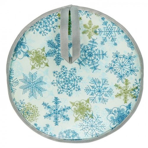 Санки-ледянки Сидушка мягкая "Зимняя Фисташка" 45 см 441204