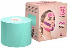 Тейп BBalance мятный 5 м х 5 см для лица Super Soft 998346