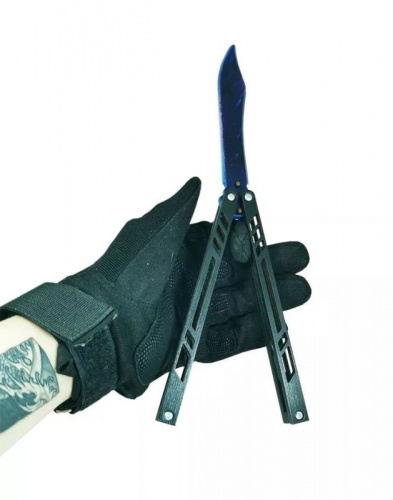 Макет ножа Бабочка фанера V2 6 мм Звездопад Starfall Standoff 0172 998664 фото 2 Макет ножа Бабочка фанера V2 6 мм Звездопад Starfall Standoff 0172 998664 фото 2