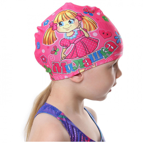 Шапочка для плавания детская Lyc Милашка 868402 фото 6