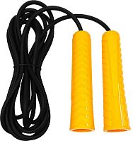 Скакалка 3 м резиновый шнур желтый d-0,5 cм Fortius F210401-3MY Ил17