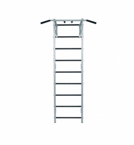 Шведская стенка ДТ (выс-2,6м, шир-0,65м) серая + Турник 3 хвата 997677 фото 4