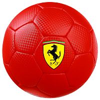 Мяч футбольный №2 красный Ferrari 3794422
