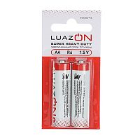Батарейка AA 2 шт R6 Luazon 3005542