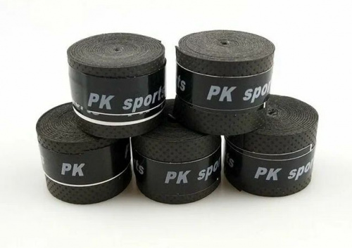 Обмотка (овергрип) для турника, ракетки 1 м х 25 мм черный PK Sports 996835