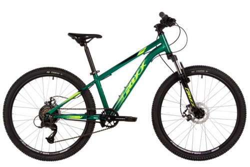 Велосипед подростковый FOXX 24" CAIMAN JR зеленый рама 12" 996398