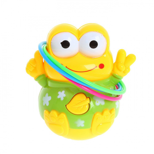 Игра Кольцеброс-неваляшка Лягушка со звуком 727528 фото 2