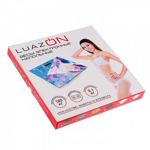 Весы напольные электронные LuazON LVE-004 черный 180 кг 2580577 фото 6