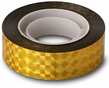 Обмотка (скотч) для обруча 12ммх10м золото 24118