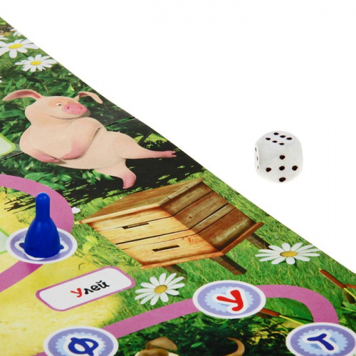 Игра-ходилка "Маша и медведь. Азбука" 2522233 фото 4