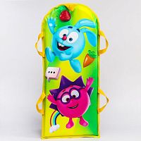 Санки-ледянки Сидушка мягкая "Крош и Ежик" 90х40х1 см 5302528