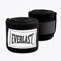 Бинты боксерские 3,5 м х/б черный Everlast 996781
