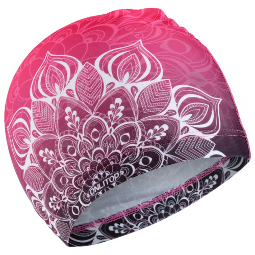 Шапочка для плавания Lyc розовая 3589388 фото 2