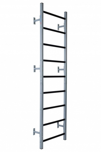 Шведская стенка ДТ (выс-2,3м, шир-0,65м) серая с пвх, разборная 998204