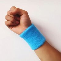 Напульсник 2 шт голубой IN266 7,5х8 см 02662