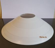 Конус разметочный (фишка футбольная) белая выс 5 см, диам 19 см 998102