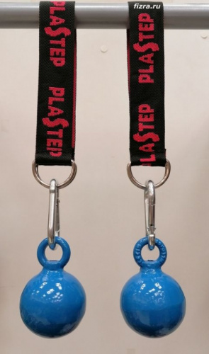 Лямки-шары для подтягиваний d-70 мм (2 шт) металл синий 998774 фото 2 Лямки-шары для подтягиваний d-70 мм (2 шт) металл синий 998774 фото 2