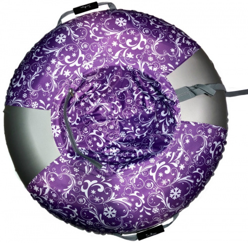 Ватрушка 75 см Иней серо-фиолетовый SM-247 24249 Ватрушка 75 см Иней серо-фиолетовый SM-247 24249