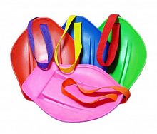 Санки-ледянки 330 мм с ручкой-ремнем 005/54534