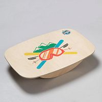 Диск балансировочный дерево 50х33 см "Горнолыжник" 5139483