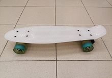 Скейтборд 22х6" Пениборд белый Amigo