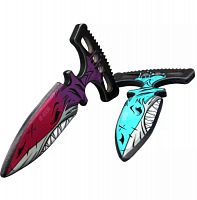 Макет ножа Тычковый нож фанера V2 6 мм 2 шт Челюсти Jaws Satndoff 2 00490