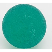 Эспандер кистевой гелевый шар (круглый) 35 кг зеленый 997890