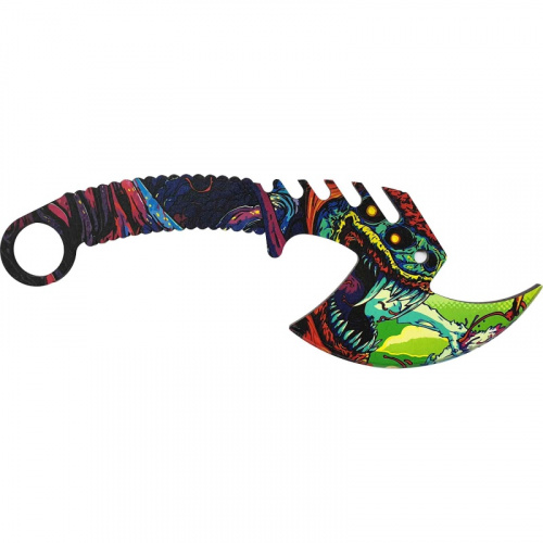 Макет Топора фанера 6 мм Демон (по мотивам Counter-Strike, CS GO) 998522 фото 2