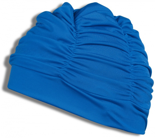 Шапочка для плавания для душа (с драпировкой) Lycra синий SM-092 22195