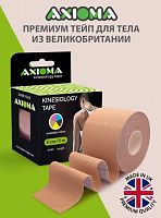 Тейп BBalance бежевый 5 м х 5 см для тела Axioma 996287