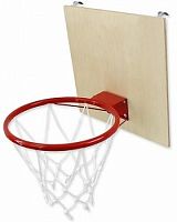 Кольцо баскетбольное со щитом навесное/настенное №5 d-41.5 см 30500