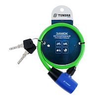 Замок вело 0650 х 6 мм зеленый Tundra 4679220