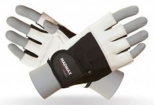 Перчатки мужские S Fitness MFG444 белый MadMax 997194