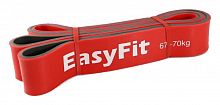 Эспандер-кольцо замкнутое 2,08м х 4,5мм х 4,5 см красный/серый EasyFit 04039
