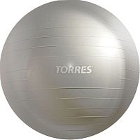 Мяч фитнес 65 см серый Torres 12728