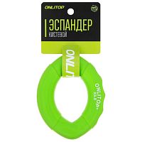 Эспандер кистевой 30 кг зеленый (овальный) 3791406 Onlitop