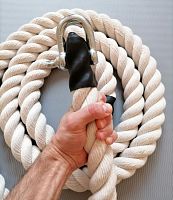 Канат для ДСК 3 м 40 мм белый (крепление скоба) х/б 996447