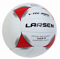 Мяч волейбольный Larsen V-Tec 3000 бело-красный 194478