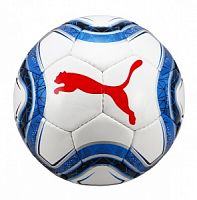 Мяч футбольный №5 Puma бело-синий 03313