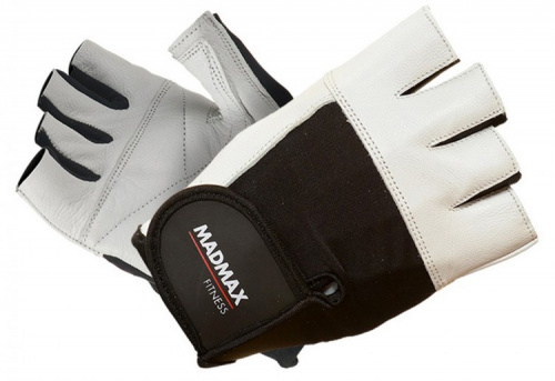 Перчатки мужские XL Fitness MFG444 белый MadMax 997192